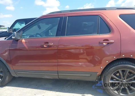 2018 Ford Explorer Xlt z USA, uszkodzony, nr VIN 1FM5K7D86JGC62361